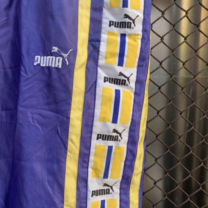 Puma Purple and Yellow Trackpants