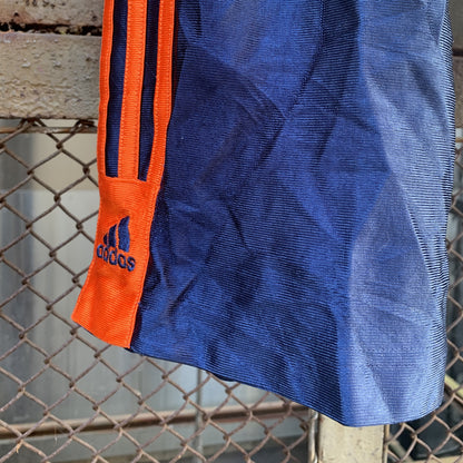 Orange and Blue Adidas Trackpants