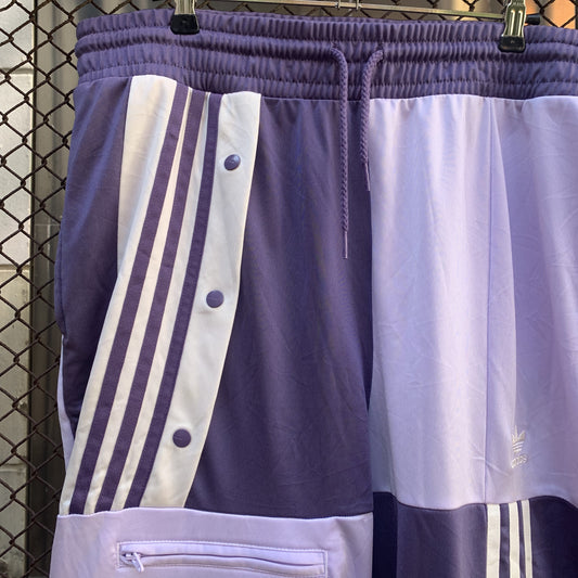 Purple Adidas Patchwork Trackpants, by Danielle Cathari