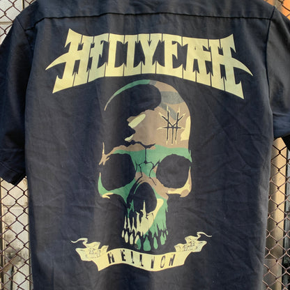 HellYeah Black Short Sleeves Dickies Shirt