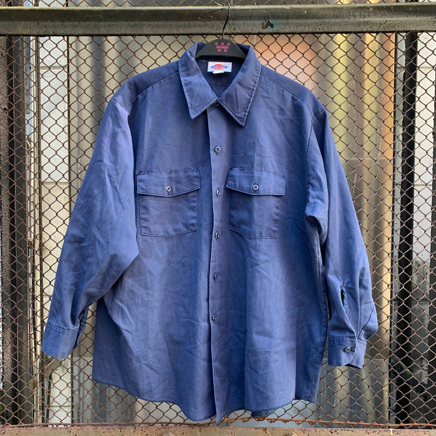 Long Sleeves Blue Dickies Shirt