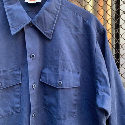 Long Sleeves Blue Dickies Shirt