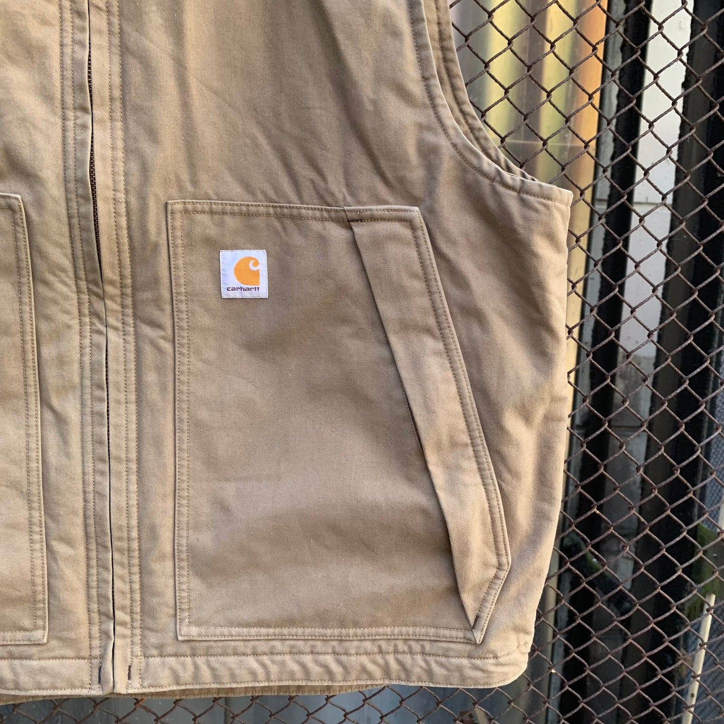 Brown Carhartt Vest