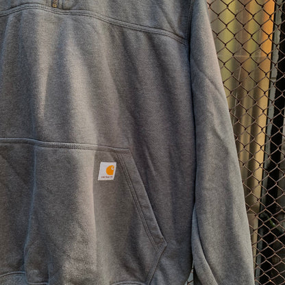 Carhartt 3/4 Zipped Grey Hoodie