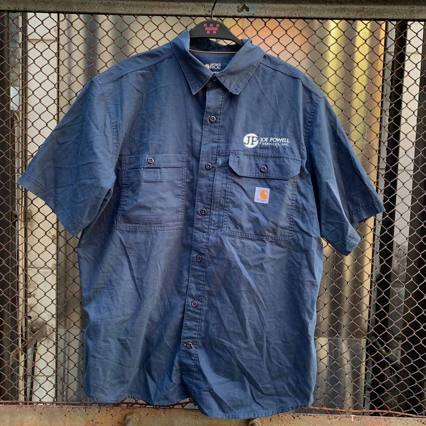 Carhartt Short Sleeves Blue Shirt - Jo Powel