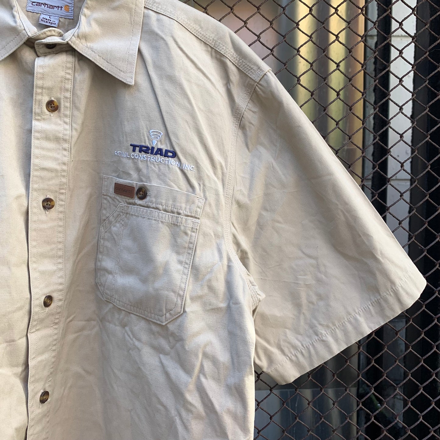 Carhartt Short Sleeves Beige Shirt - Triad