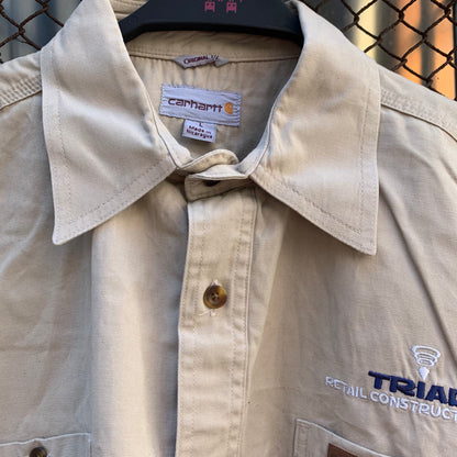 Carhartt Short Sleeves Beige Shirt - Triad