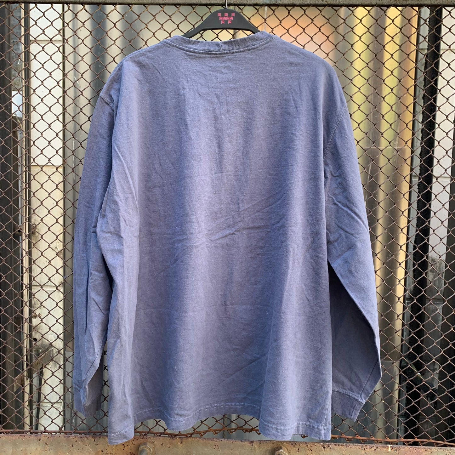 Carhartt Long Sleeves Grey Blue Tee-Shirt