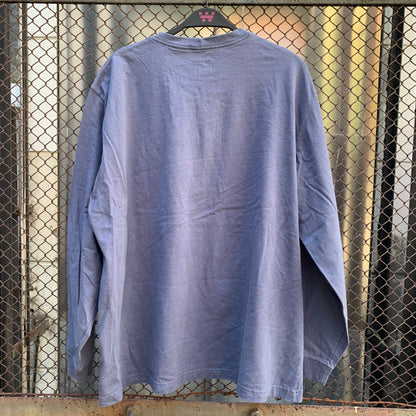 Carhartt Long Sleeves Grey Blue Tee-Shirt