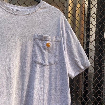 Carhartt Short Sleeves Grey Tee-Shirt