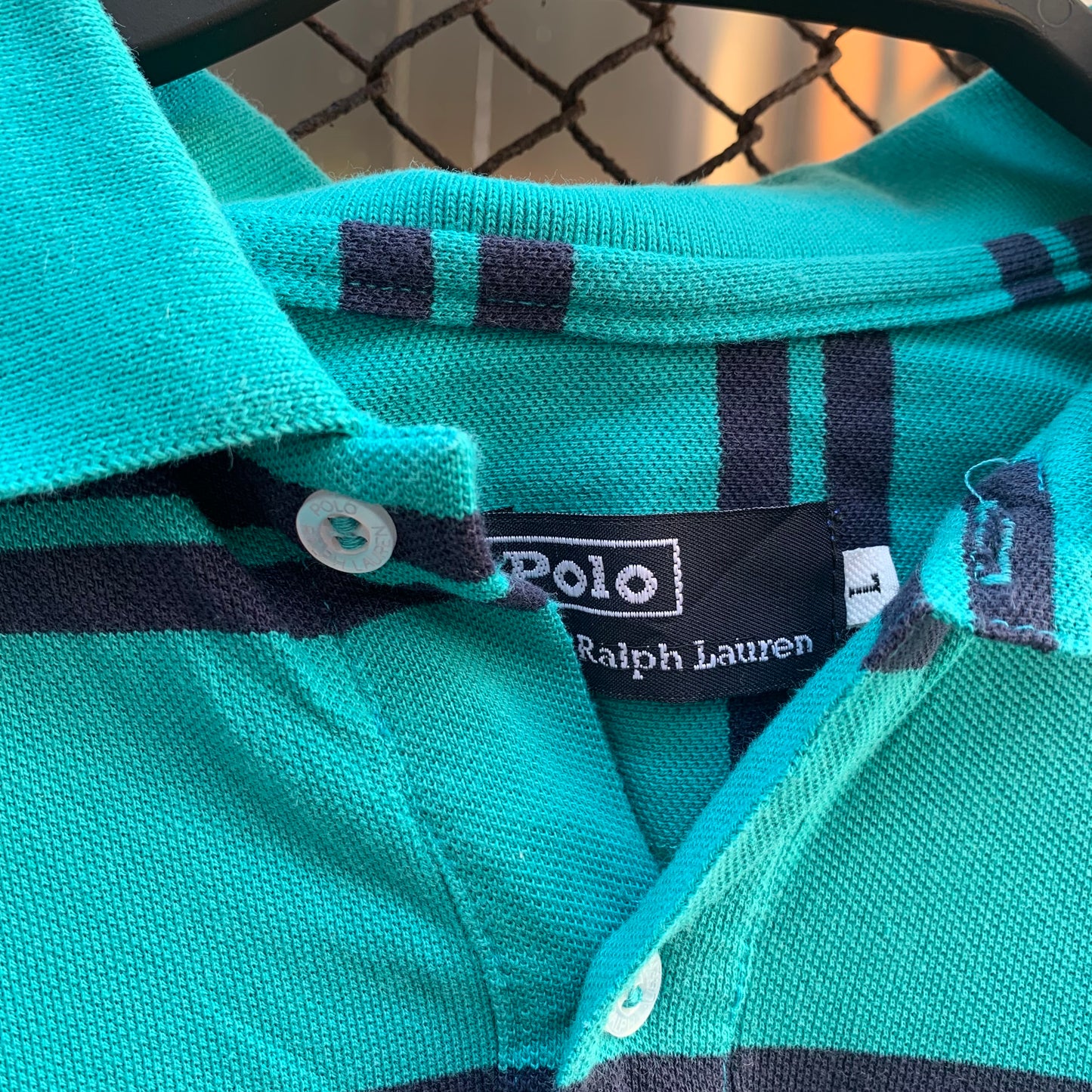 Ralph Lauren Blue Stripes Polo Shirt