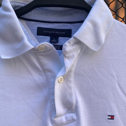 Tommy Hilfiger White Polo Shirt