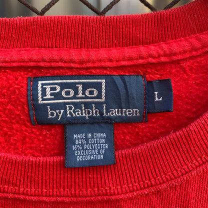 Ralph Lauren Red Sweatshirt