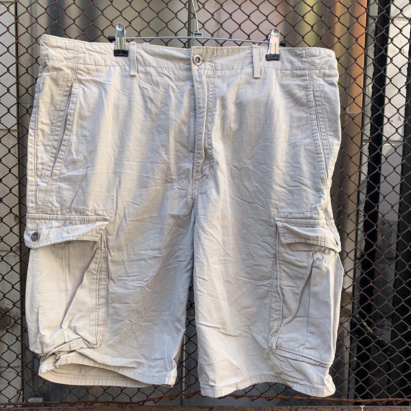 Beige Levi's Cargo Shorts