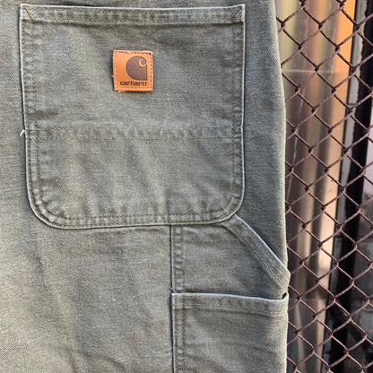 Carhartt Dark Green Carpenter Shorts