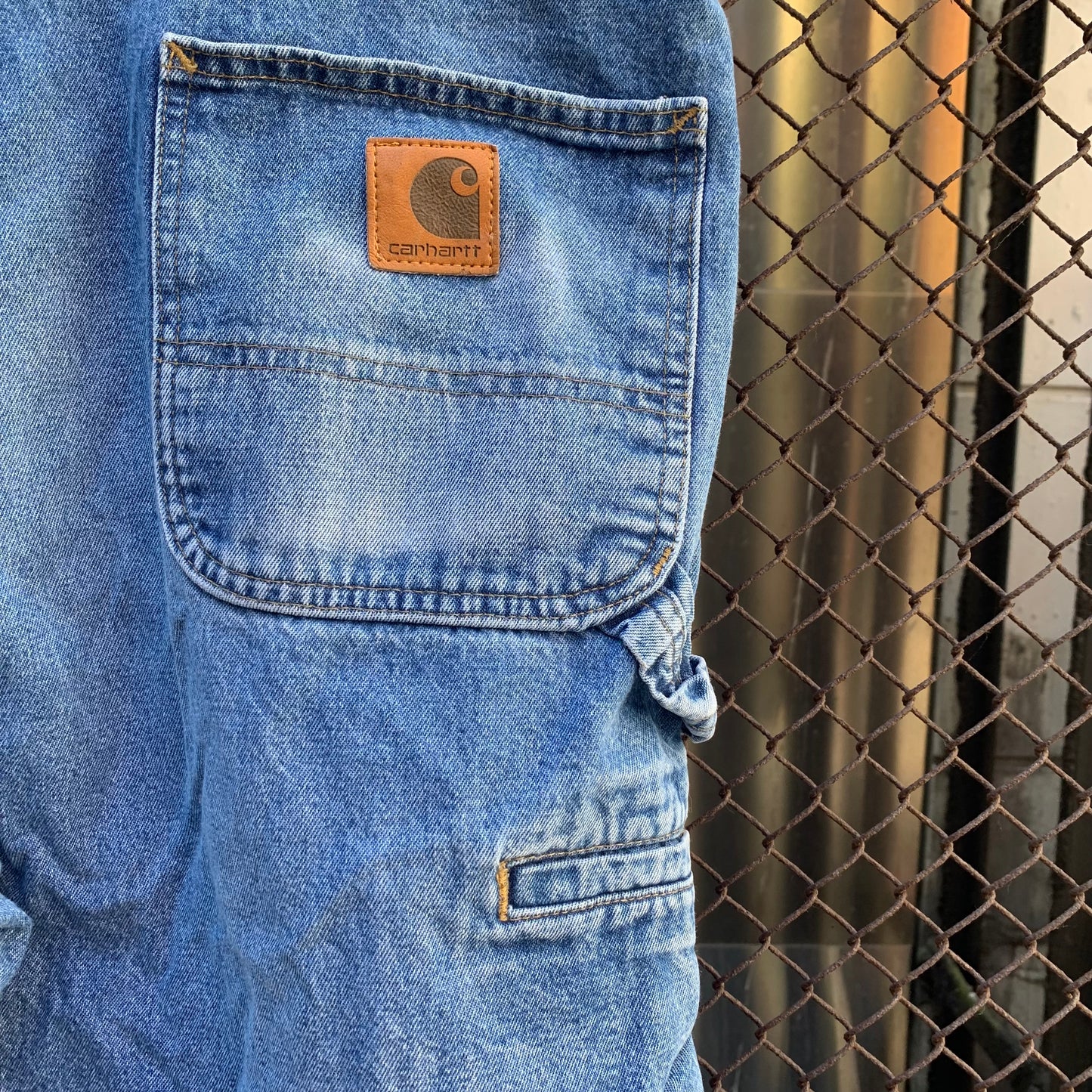 Carhartt Denim Carpenter Shorts