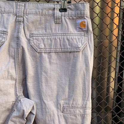 Carhartt Light Grey Side Pocket Shorts