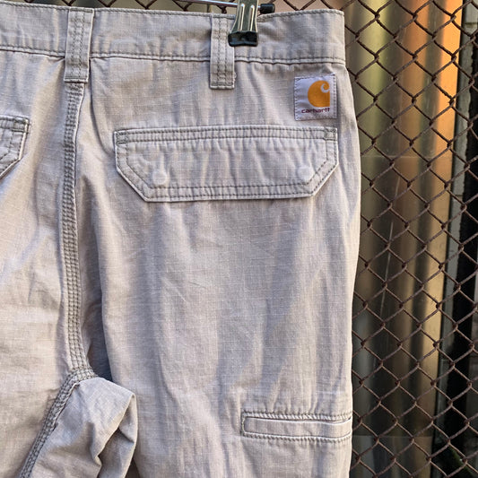 Carhartt Light Grey Side Pocket Shorts