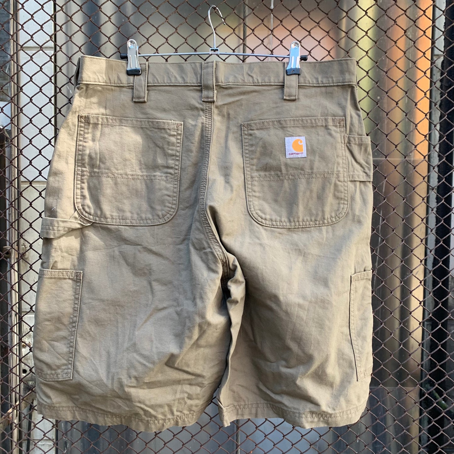 Carhartt Brown Carpenter Shorts