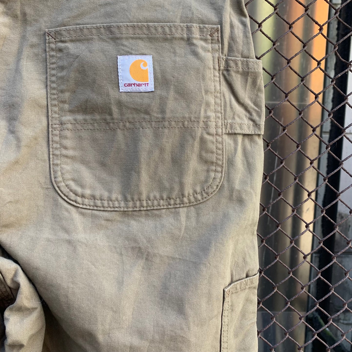 Carhartt Brown Carpenter Shorts