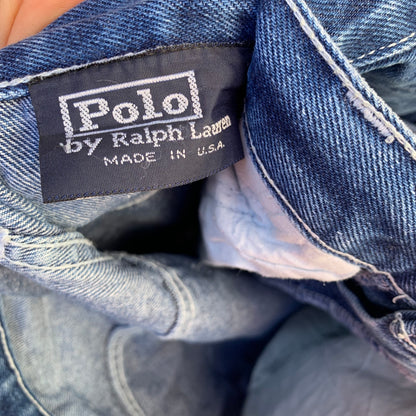 Ralph Lauren Carpenter Denim Shorts