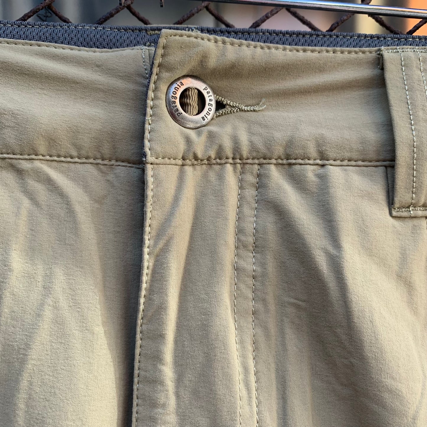 Patagonia Beige Hiking Shorts