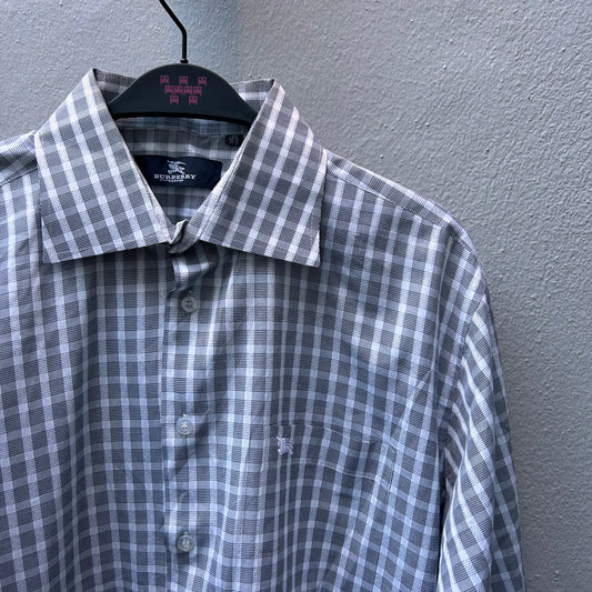 Burberry White and Grey Shirt