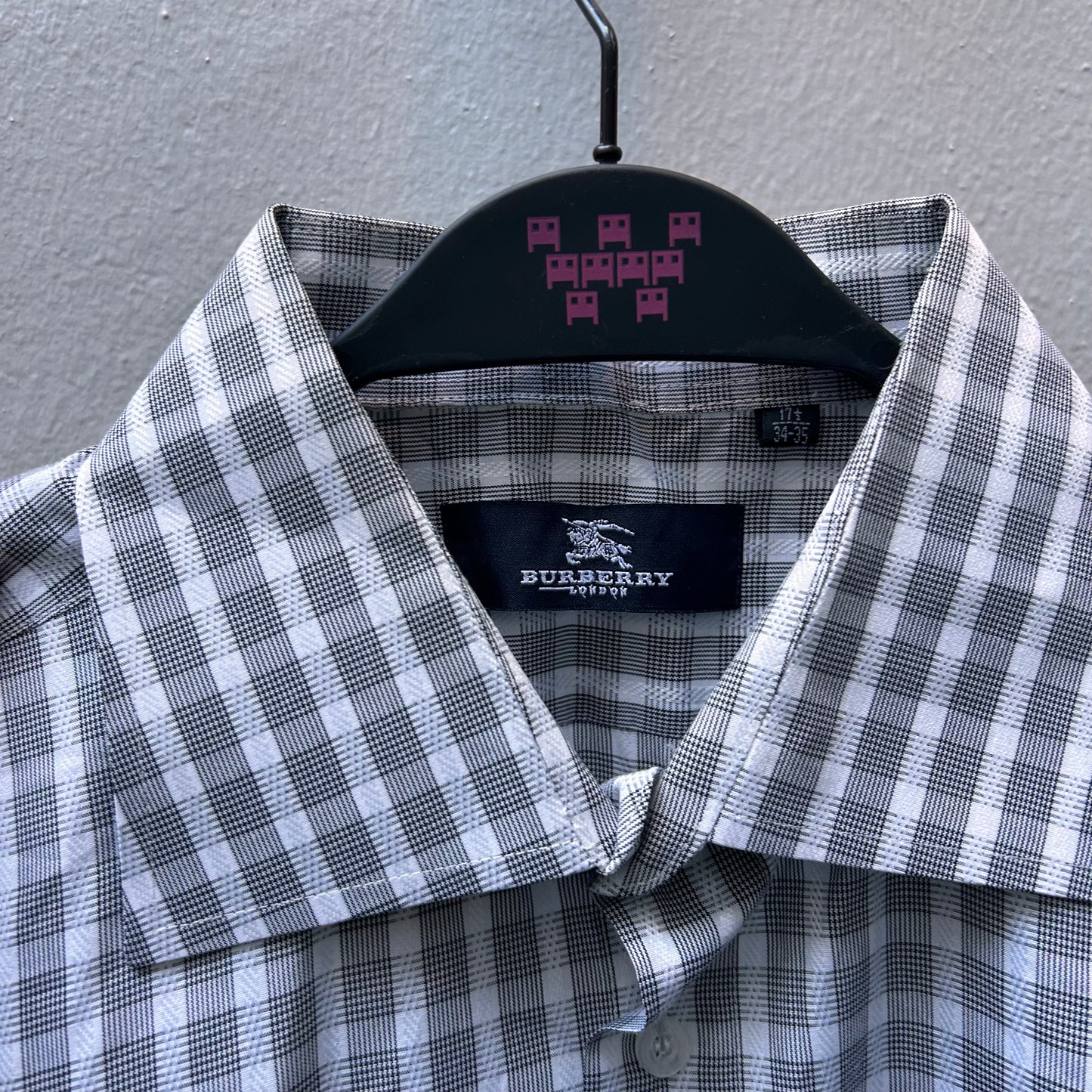 Burberry White and Grey Shirt