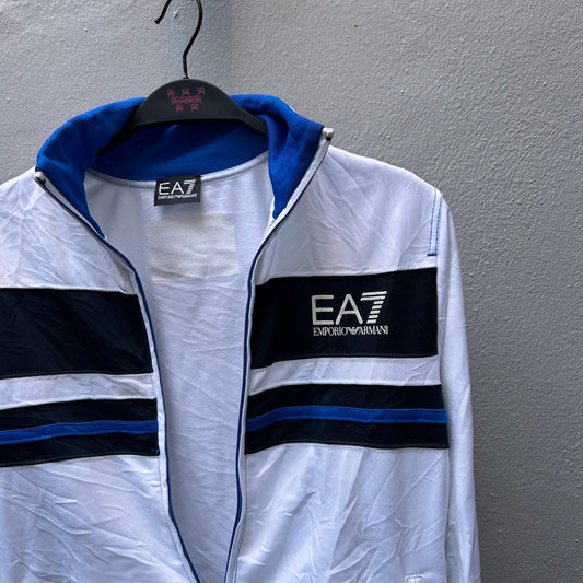EA7 White Track Jacket