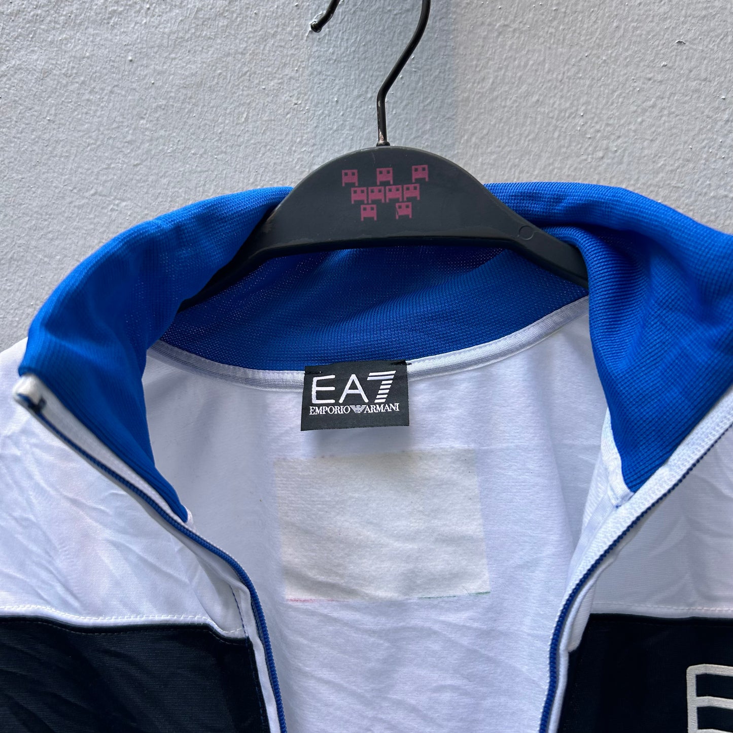 EA7 White Track Jacket