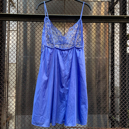 Blue Lace Night Dress