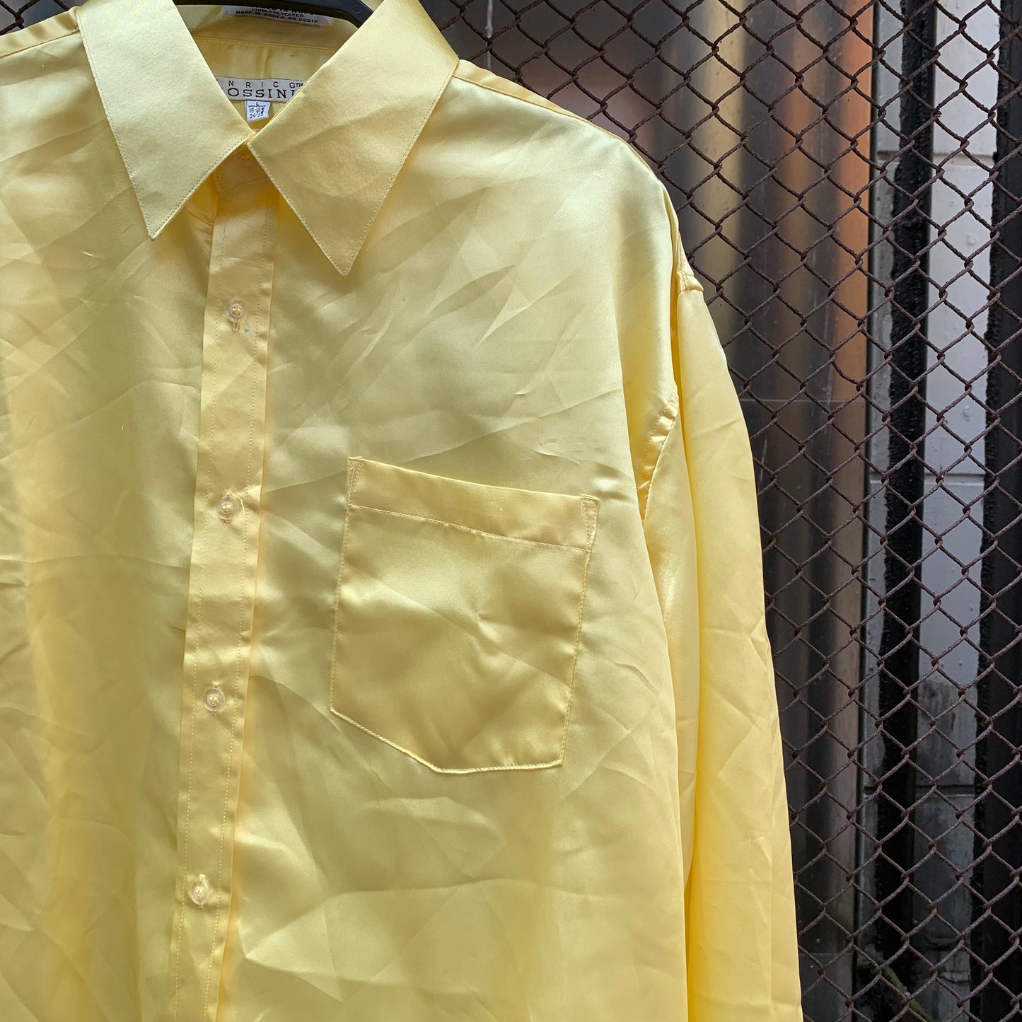 70s Yellow Shirt