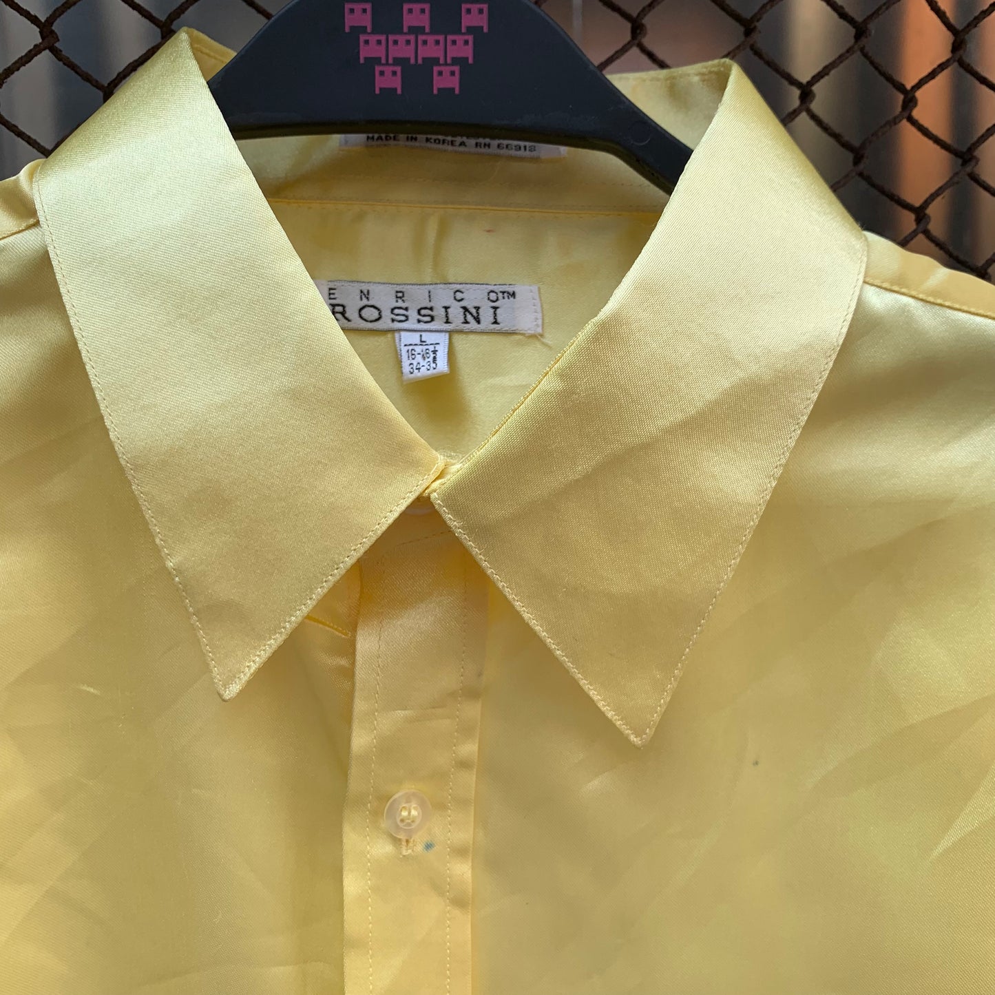 70s Yellow Shirt