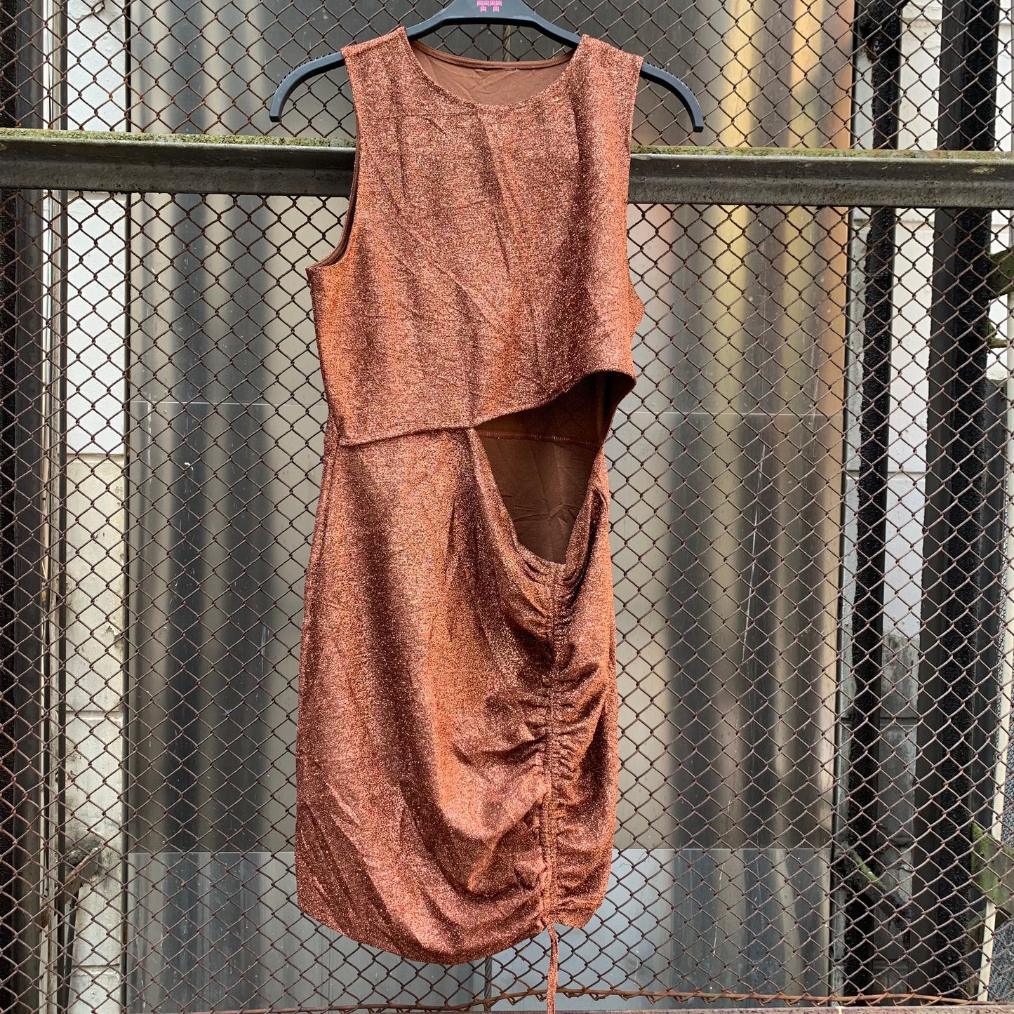 Brown Party Dress