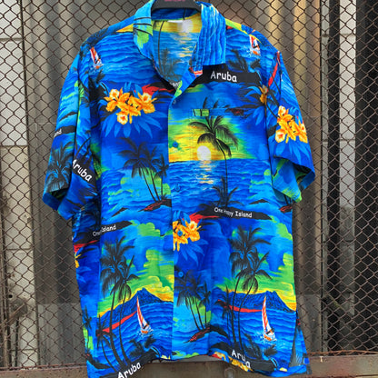 One Happy Island Hawaian Short Sleeves Shirt