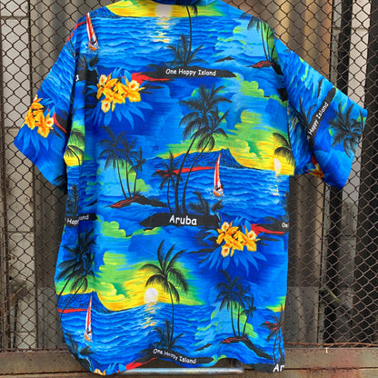 One Happy Island Hawaian Short Sleeves Shirt