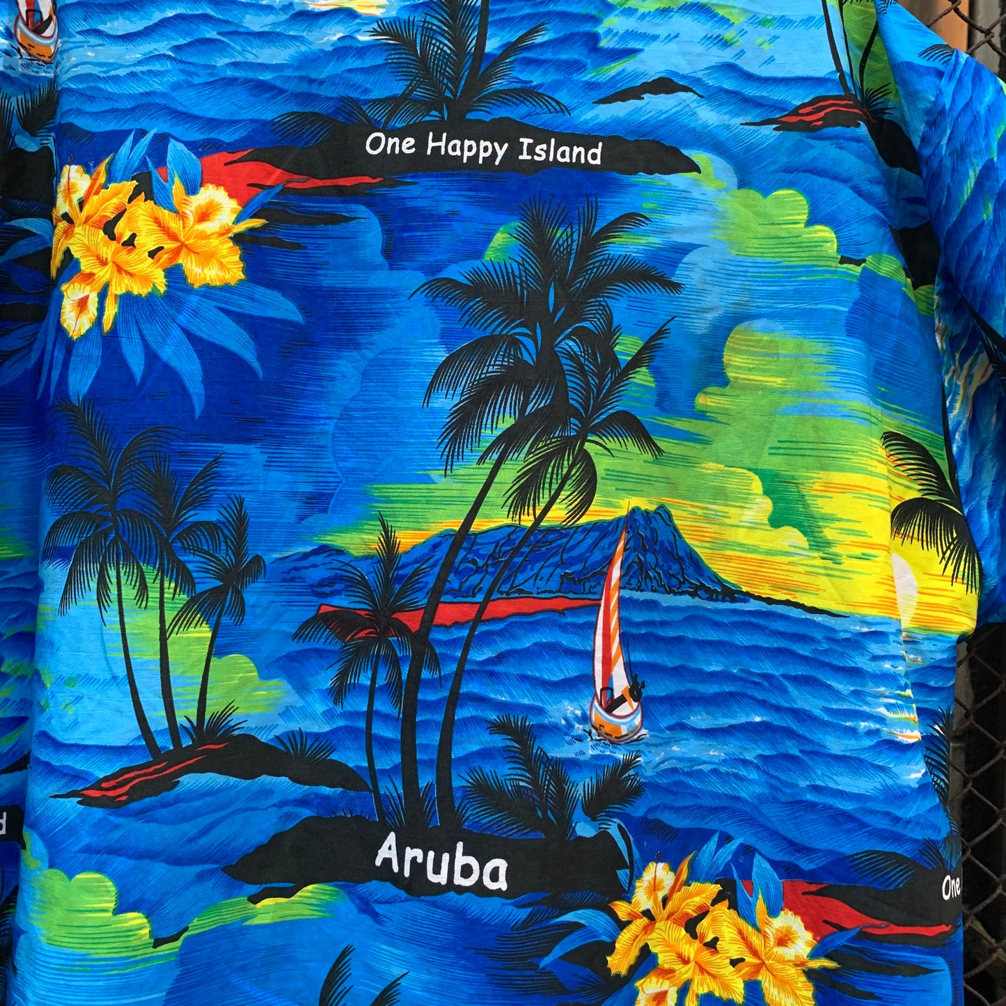 One Happy Island Hawaian Short Sleeves Shirt