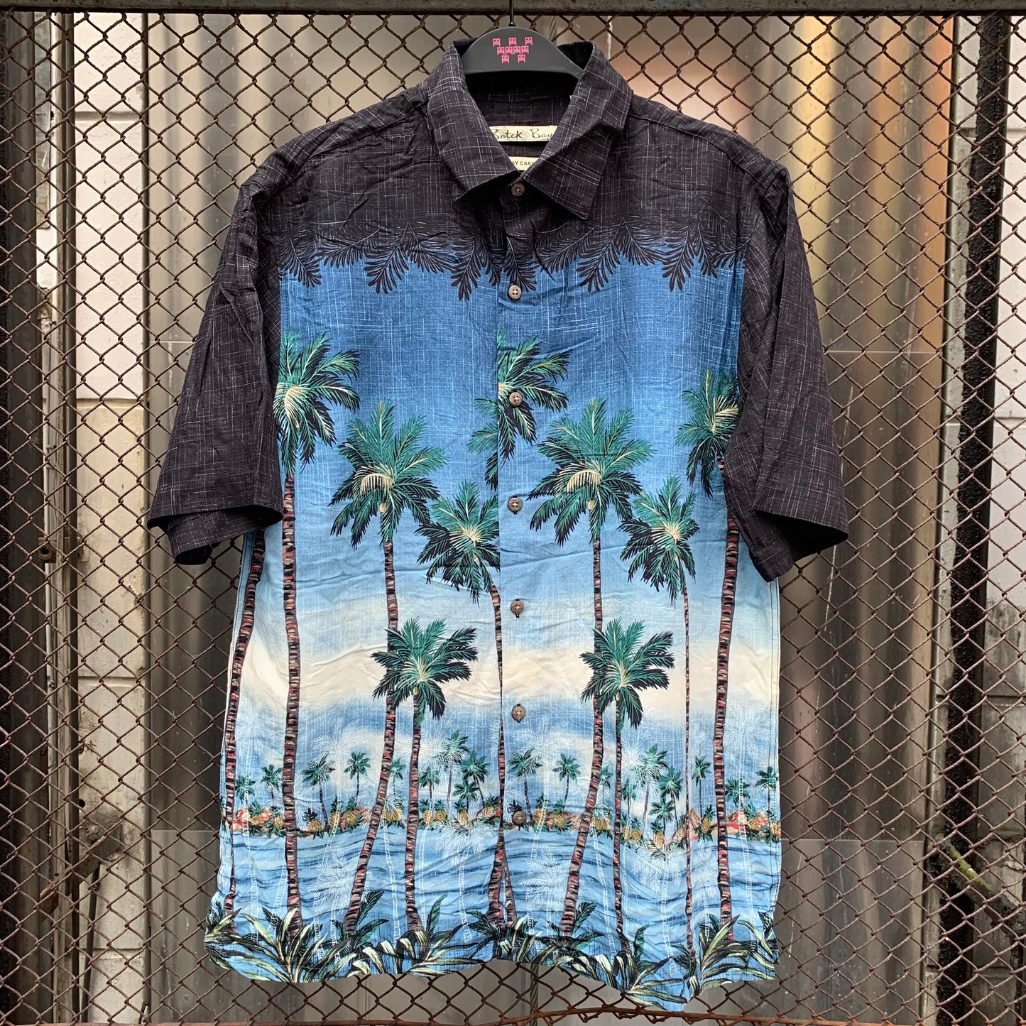 Palm Trees Hawaian Short Sleeves Shirt