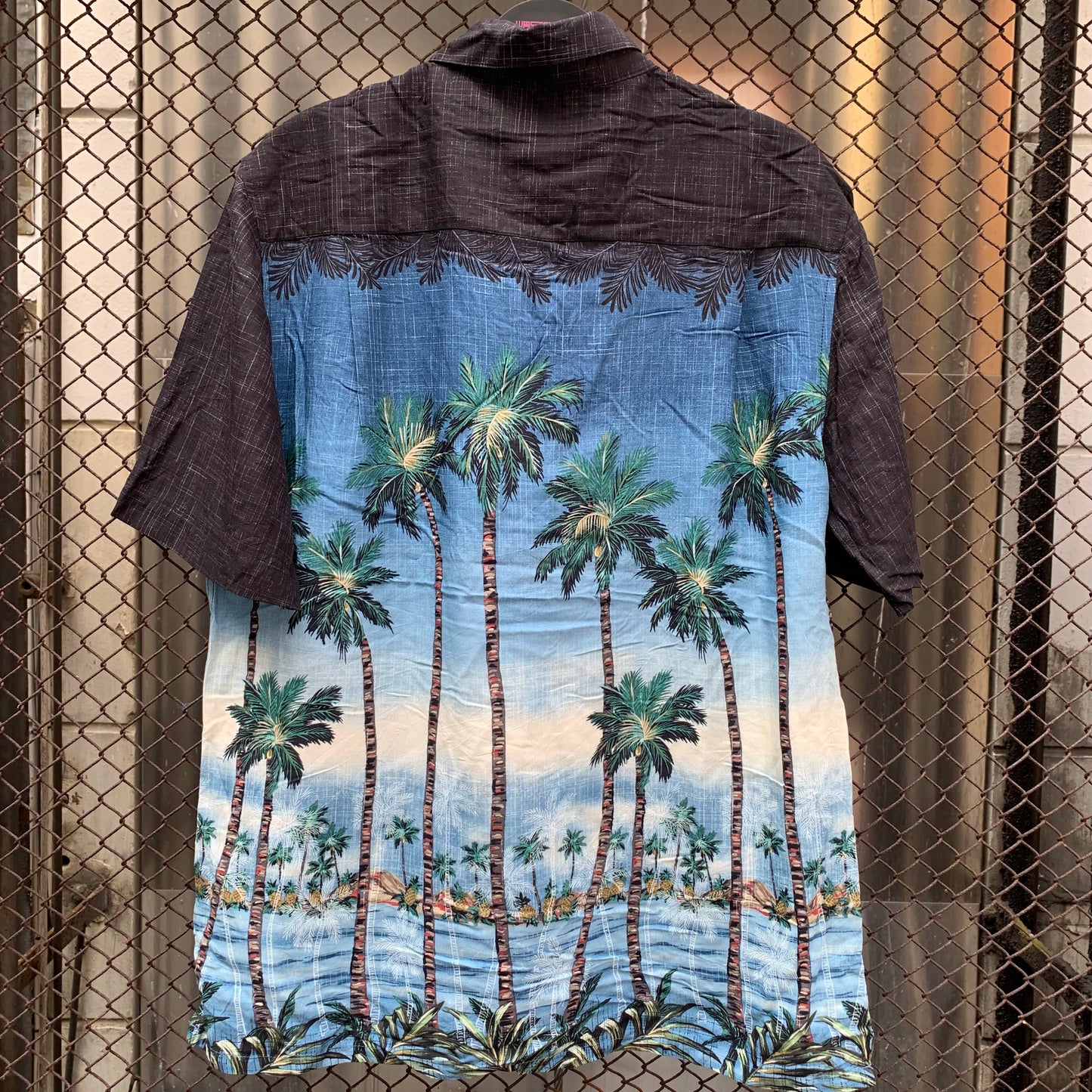 Palm Trees Hawaian Short Sleeves Shirt