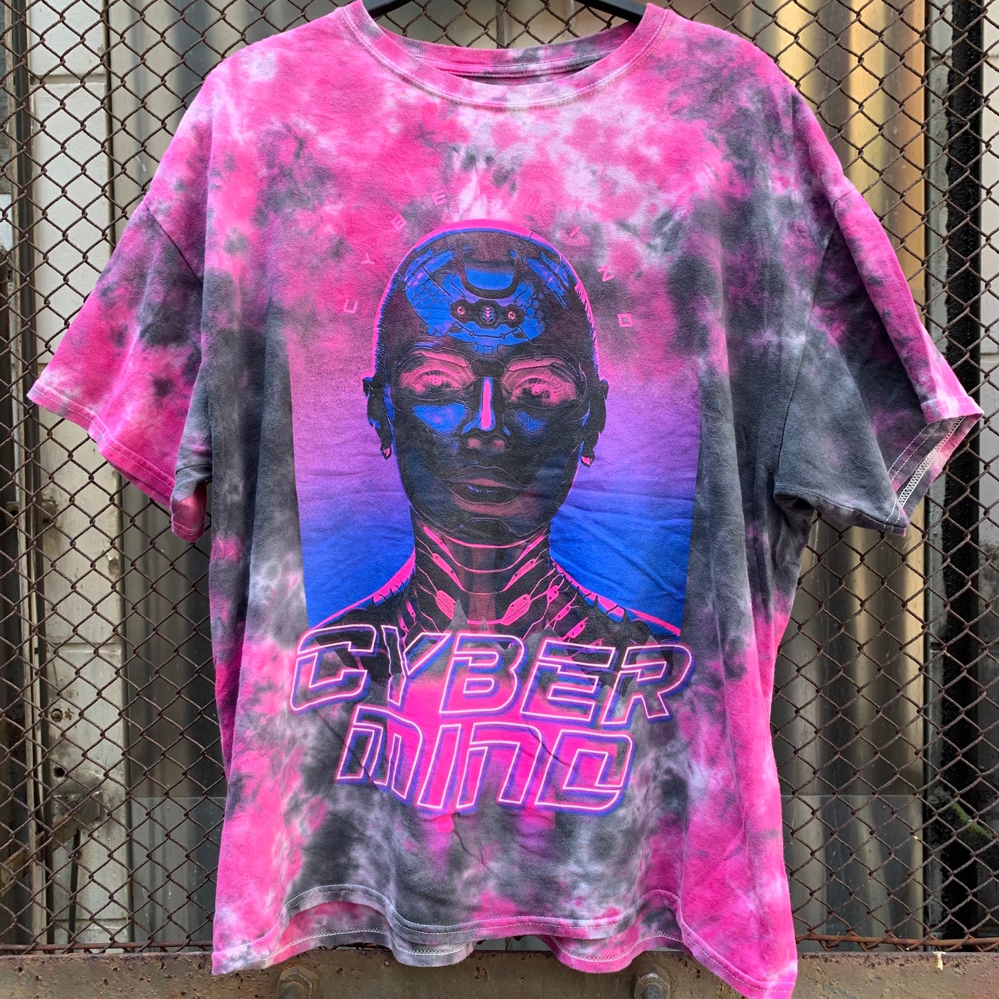 Cyber Mind Purple Tee-Shirt