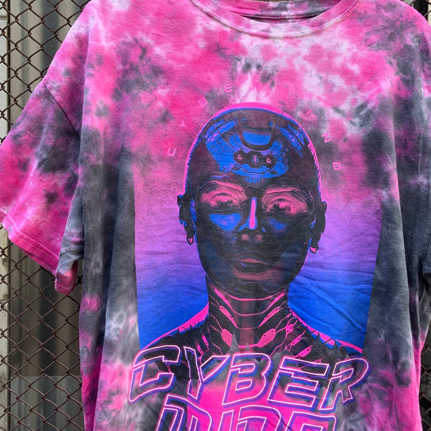 Cyber Mind Purple Tee-Shirt