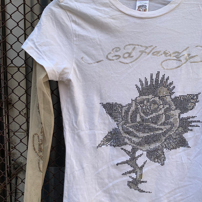 Ed Hardy White Top