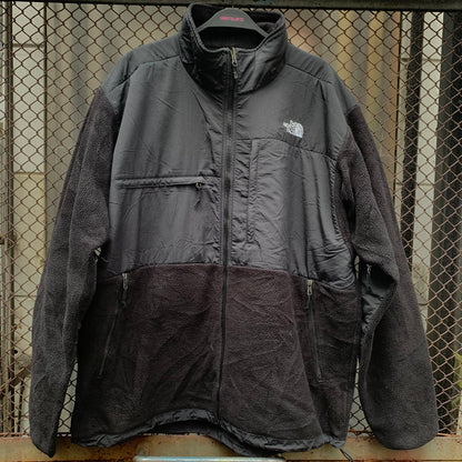 Black Padded Chest The North Face Fleece