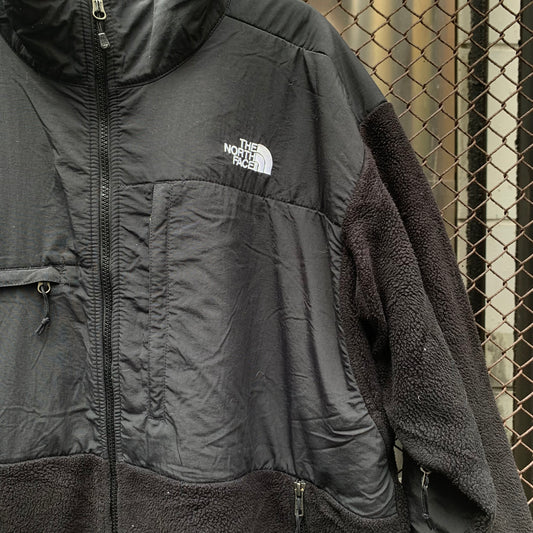 Black Padded Chest The North Face Fleece