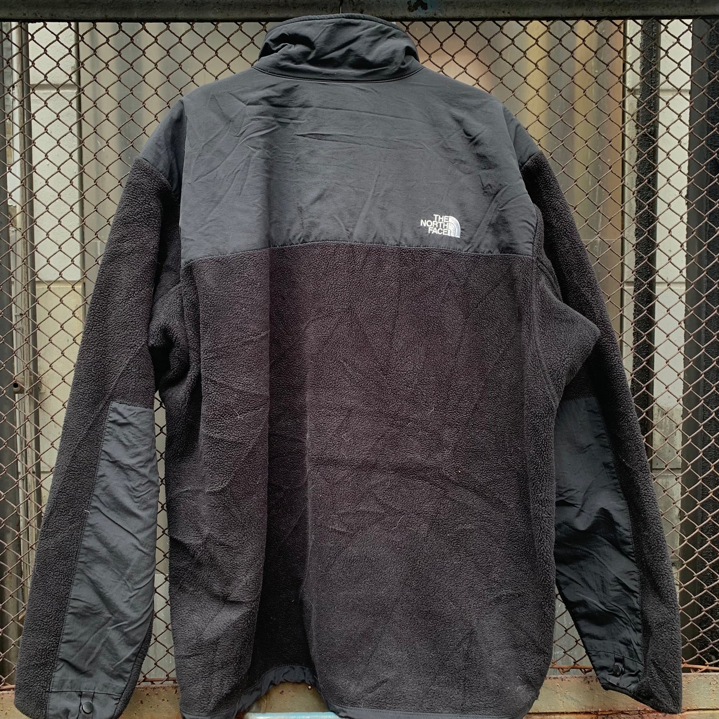 Black Padded Chest The North Face Fleece