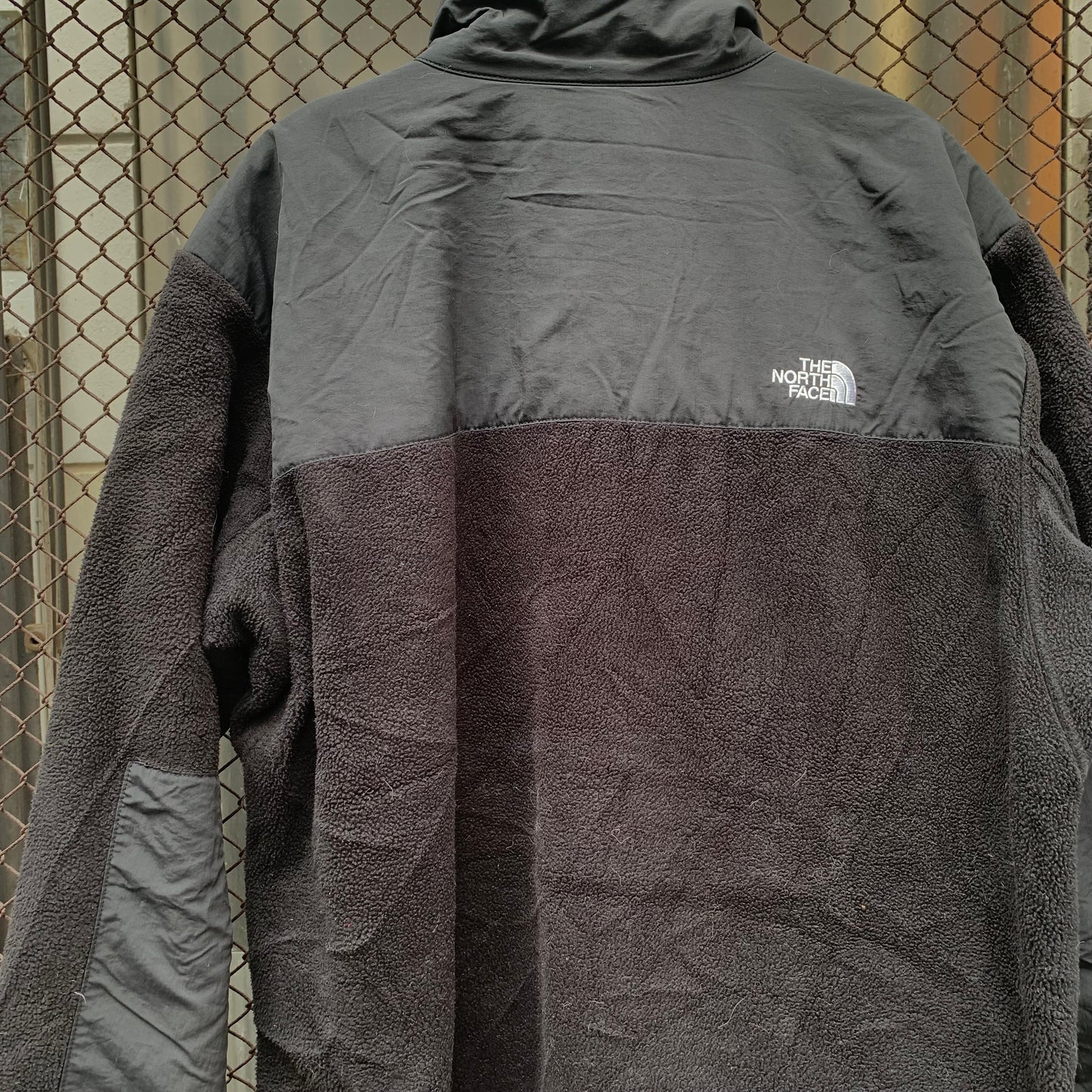 Black Padded Chest The North Face Fleece