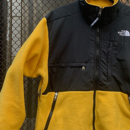 Yellow Padded Chest The North Face Fleece