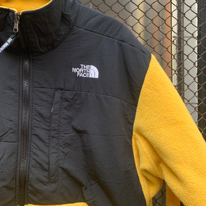 Yellow Padded Chest The North Face Fleece