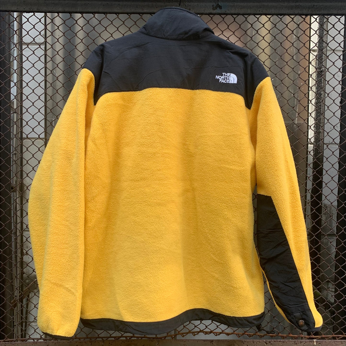 Yellow Padded Chest The North Face Fleece