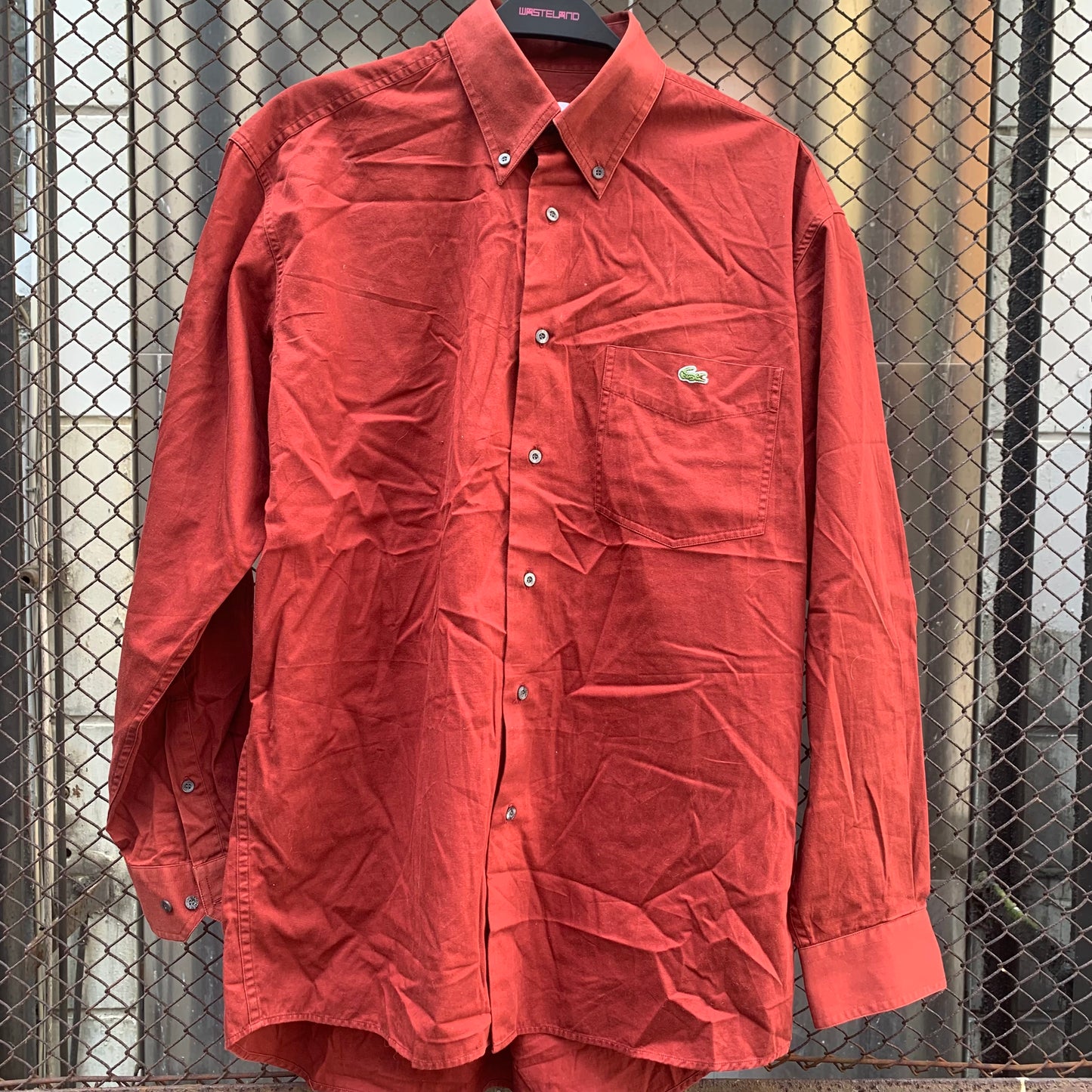 Lacoste Red Long Sleeves Shirt